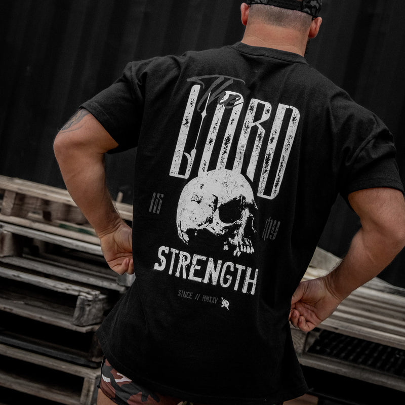 Load image into Gallery viewer, The Lord Is My Strength Heavyweight Men's T-Shirt
