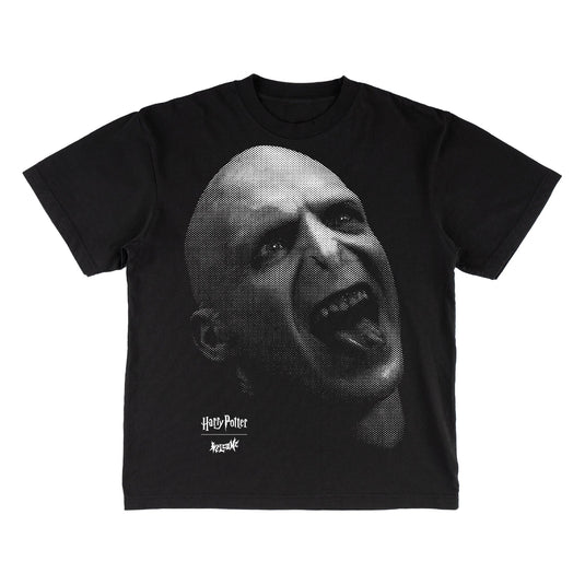 Welcome x Harry Potter Dark Lord Boxy Garment-Dyed Tee - Black