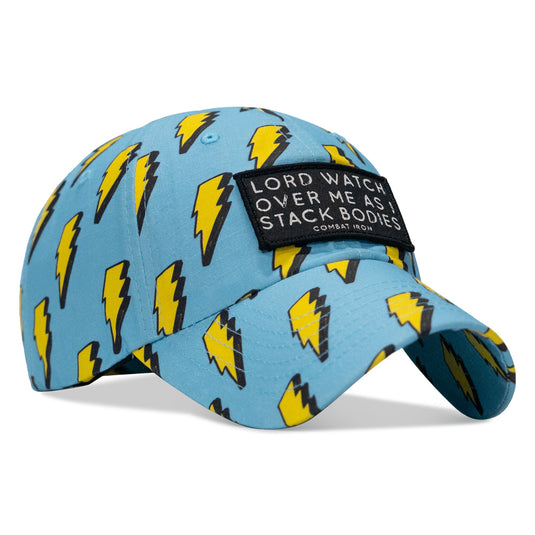 Lord Watch Over Me As I Stack Bodies Patch Tactical Ripstop Mesh Snapback Hat