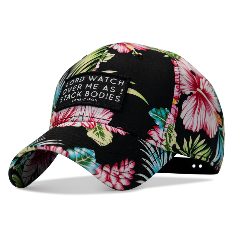 Load image into Gallery viewer, Lord Watch Over Me As I Stack Bodies Patch Snapback Hat
