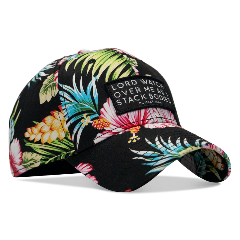 Load image into Gallery viewer, Lord Watch Over Me As I Stack Bodies Patch Snapback Hat
