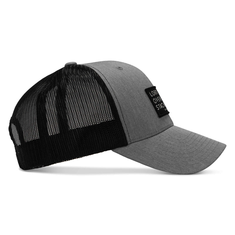 Load image into Gallery viewer, Lord Watch Over Me As I Stack Bodies Patch Snapback Hat
