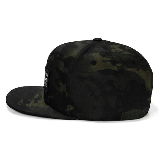 Lord Watch Over Me As I Stack Bodies Patch Flatbill Hat