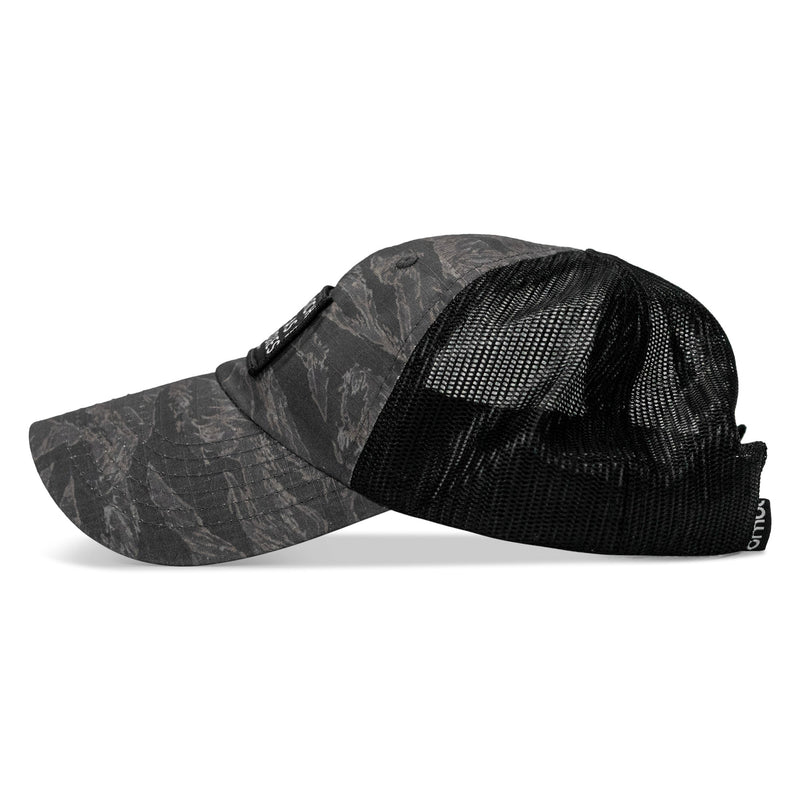 Load image into Gallery viewer, Lord Watch Over Me As I Stack Bodies Patch Tactical Ripstop Mesh Snapback Hat

