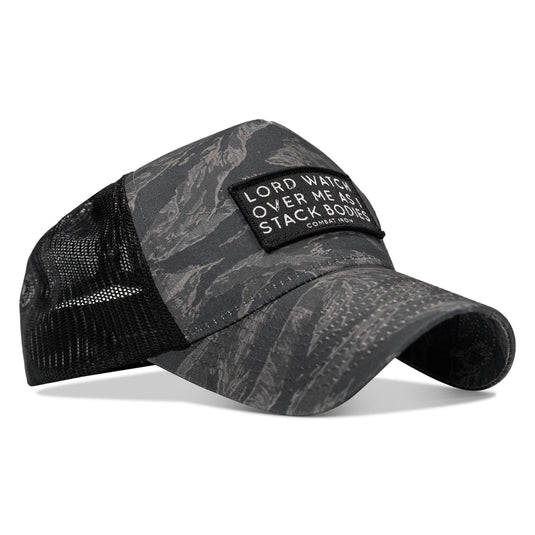 Lord Watch Over Me As I Stack Bodies Patch Five Panel Breacher Snapback Hat