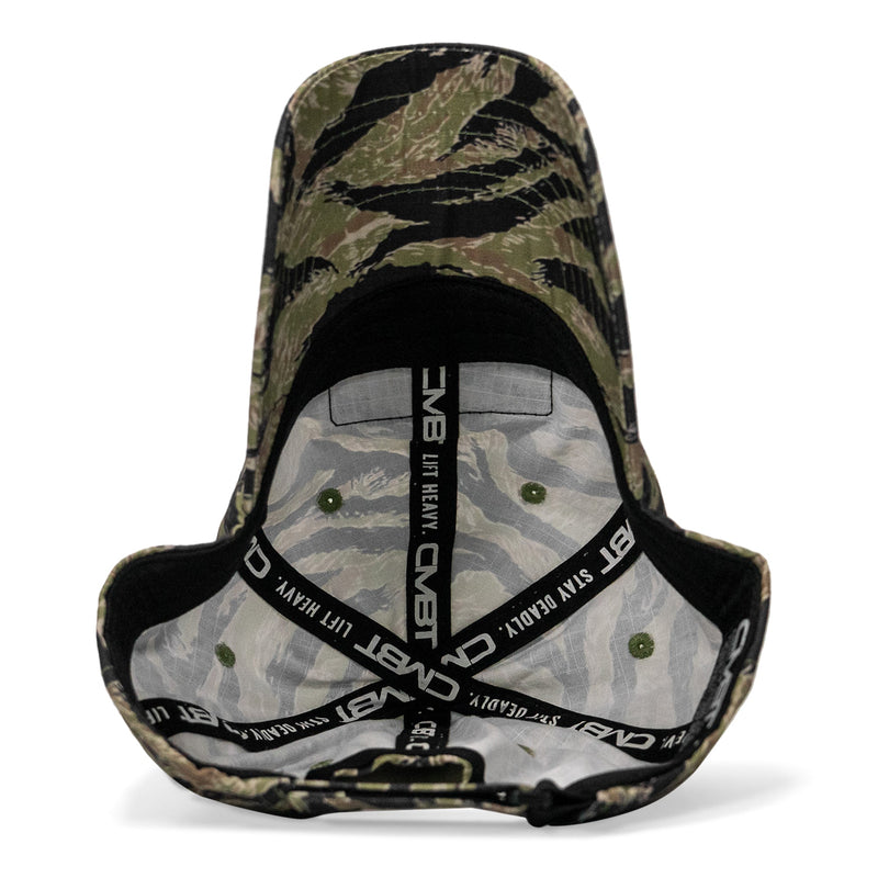 Load image into Gallery viewer, Lord Watch Over Me As I Stack Bodies Patch Tactical Ripstop Mesh Snapback Hat
