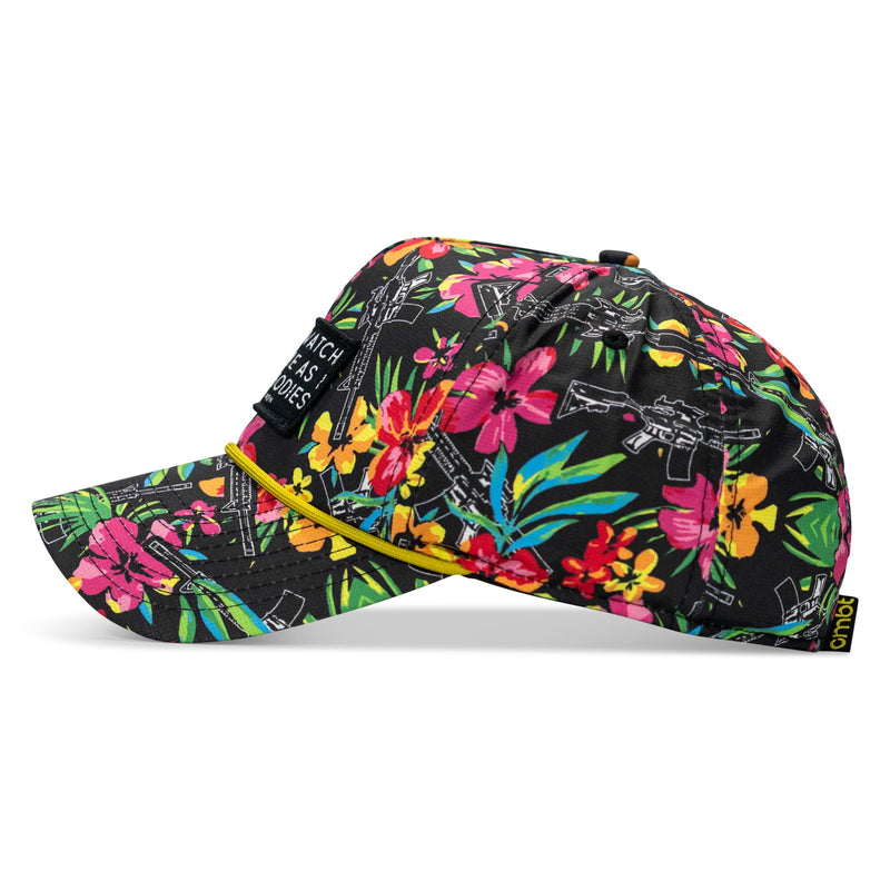Load image into Gallery viewer, Lord Watch Over Me As I Stack Bodies Patch Waterproof Weekender Snapback
