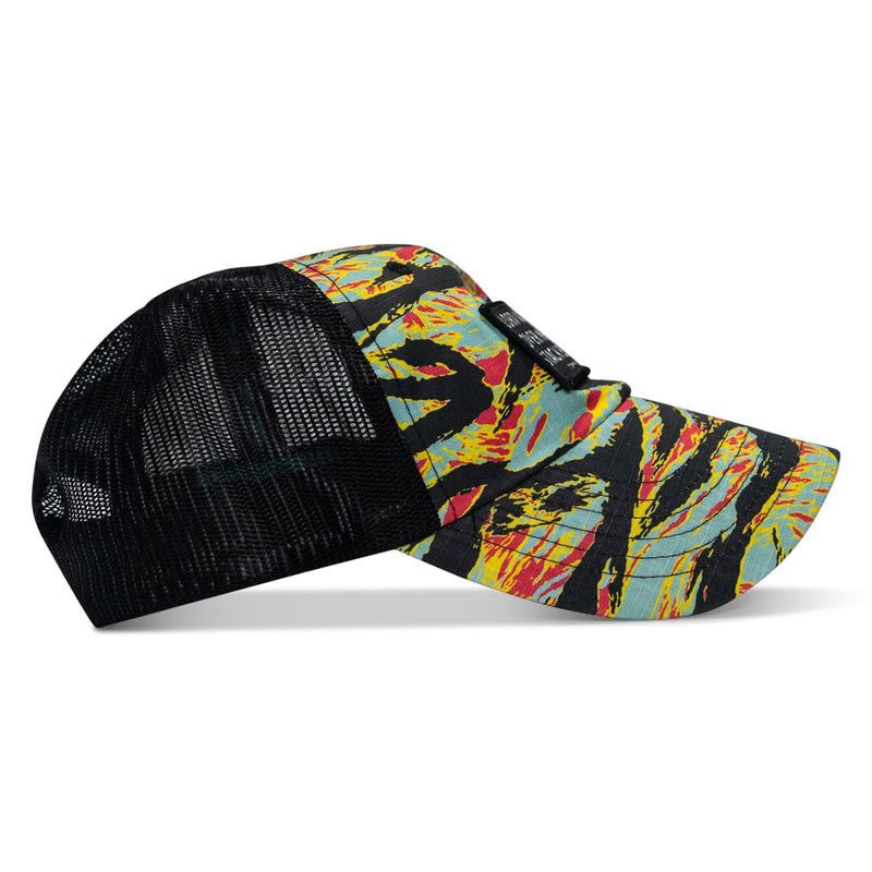 Load image into Gallery viewer, Lord Watch Over Me As I Stack Bodies Patch Tactical Ripstop Mesh Snapback Hat
