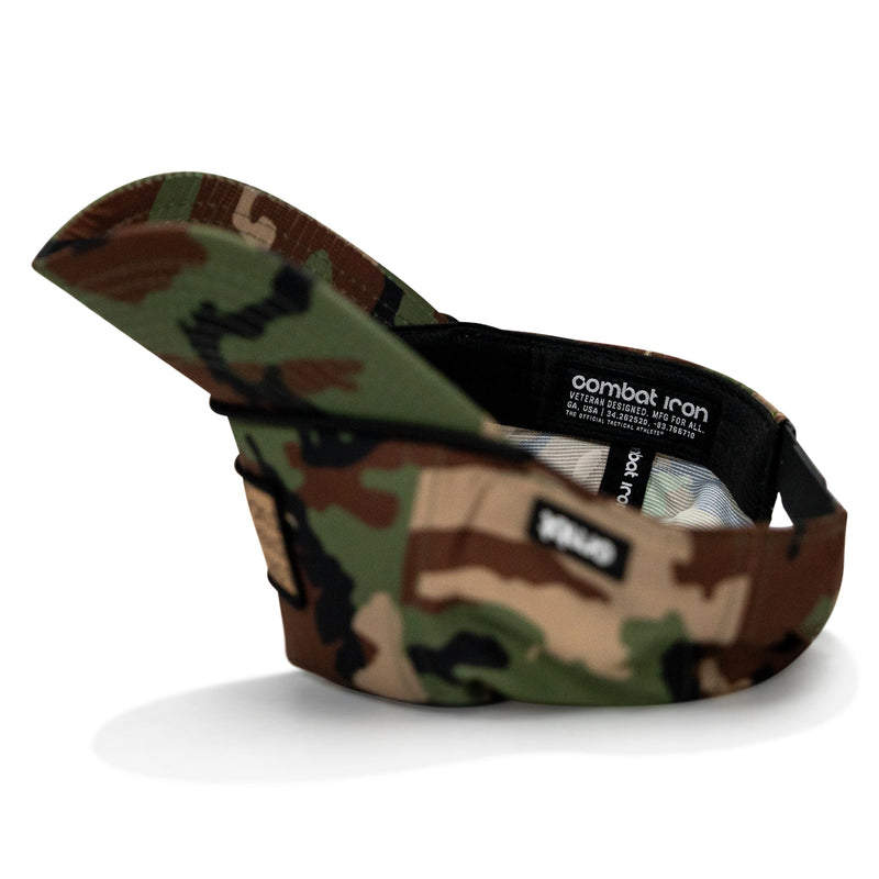Load image into Gallery viewer, Lord Watch Over Me As I Stack Bodies (Tan) Patch Waterproof Weekender Snapback
