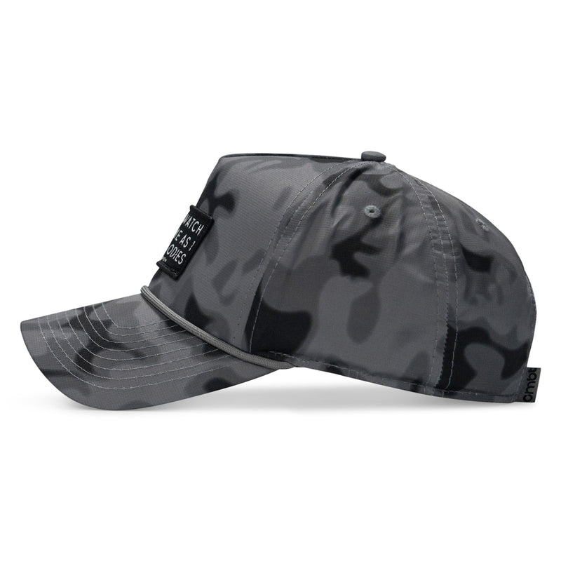 Load image into Gallery viewer, Lord Watch Over Me As I Stack Bodies Patch Waterproof Weekender Snapback
