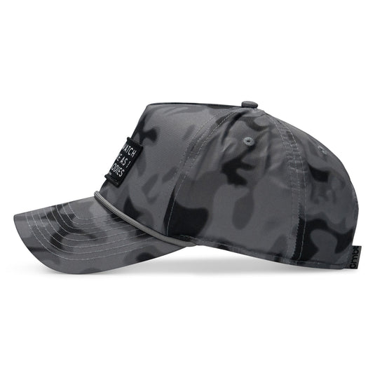 Lord Watch Over Me As I Stack Bodies Patch Waterproof Weekender Snapback