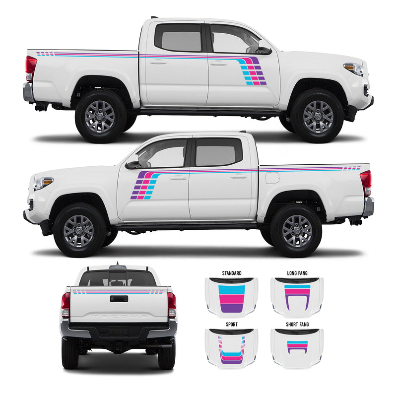 Load image into Gallery viewer, 2016-2023 Tacoma Checkered Stripe Kit
