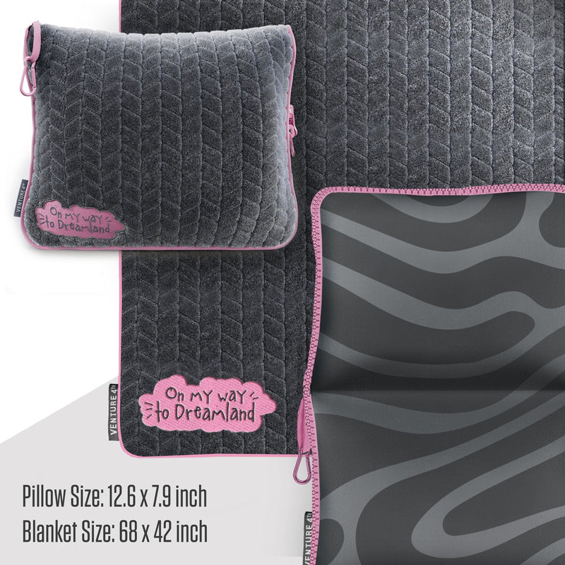 Load image into Gallery viewer, Travel Blanket &amp; Pillow
