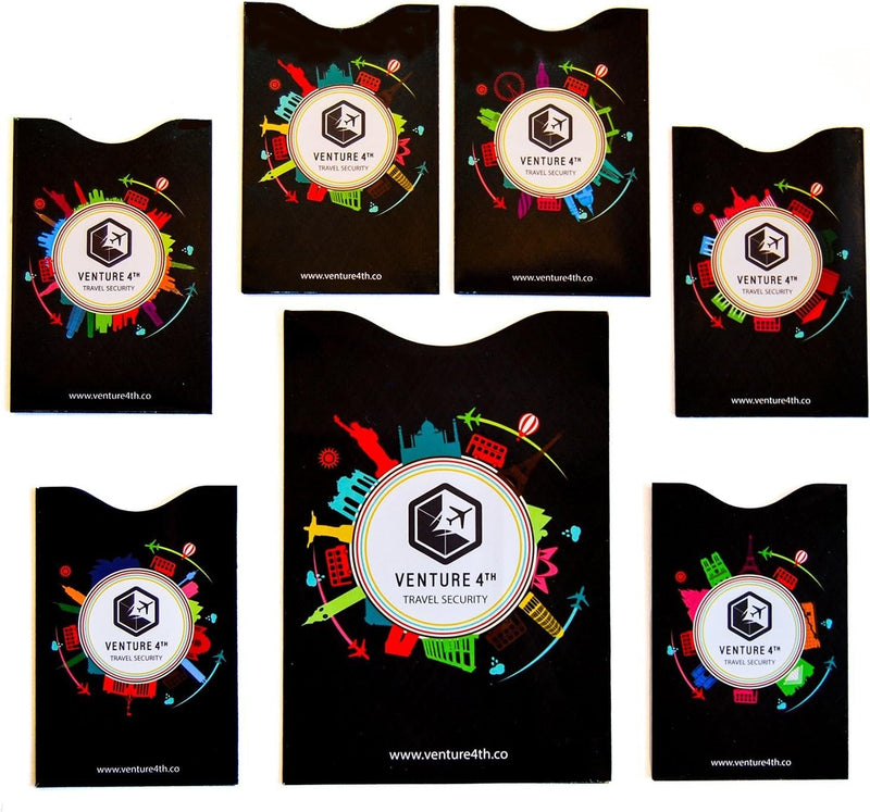 Load image into Gallery viewer, Travel Money Belt + RFID Sleeves
