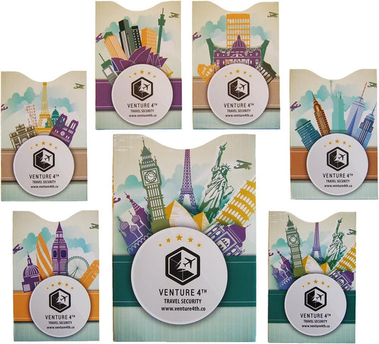 Travel Money Belt + RFID Sleeves