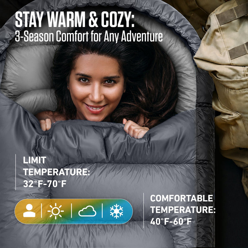 Load image into Gallery viewer, 3-Season Sleeping Bag
