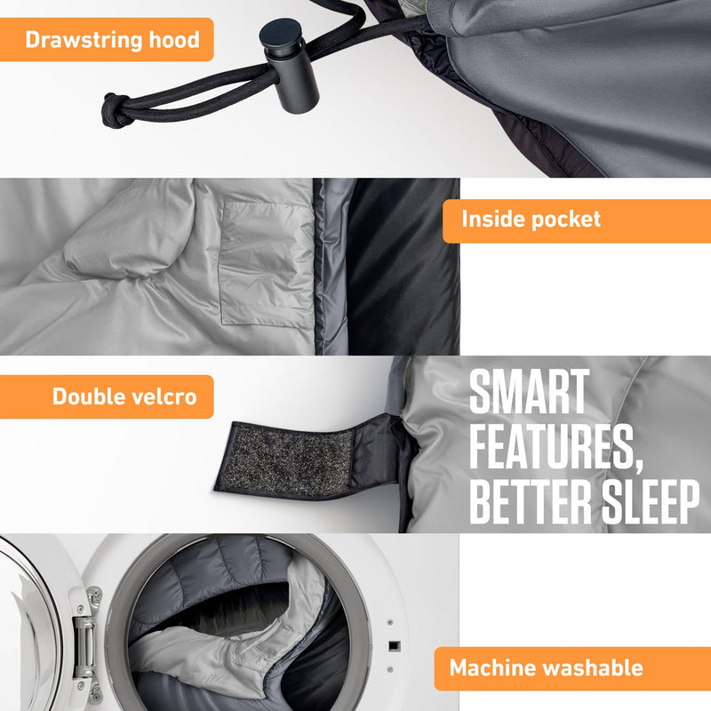Load image into Gallery viewer, 3-Season Sleeping Bag
