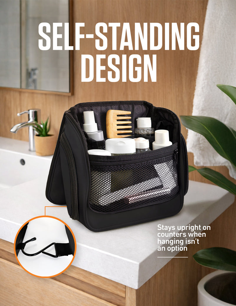 Load image into Gallery viewer, Hanging Travel Toiletry Bag

