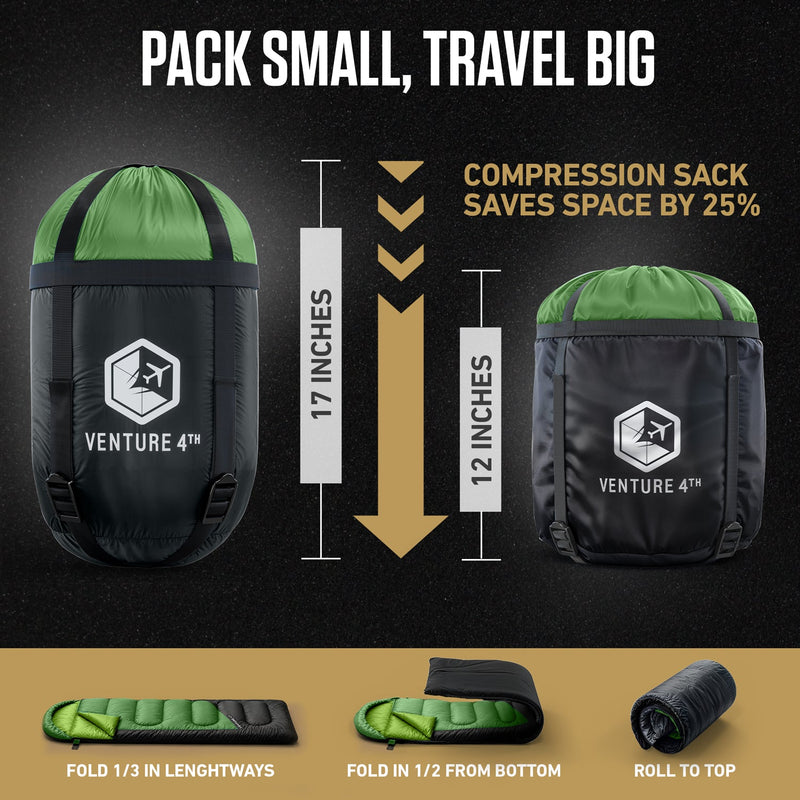 Load image into Gallery viewer, 3-Season Sleeping Bag
