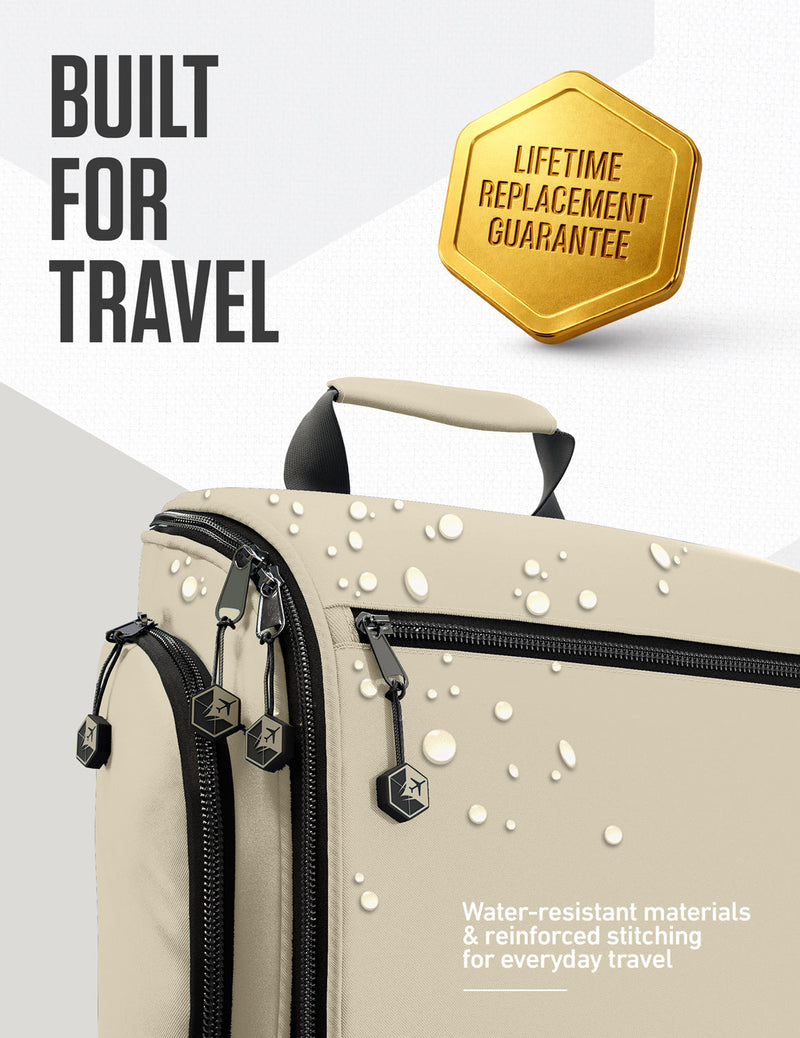 Load image into Gallery viewer, Hanging Travel Toiletry Bag
