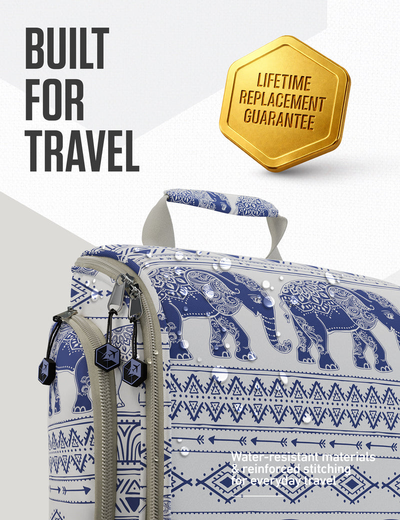 Load image into Gallery viewer, Hanging Travel Toiletry Bag
