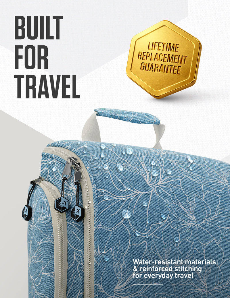 Load image into Gallery viewer, Hanging Travel Toiletry Bag
