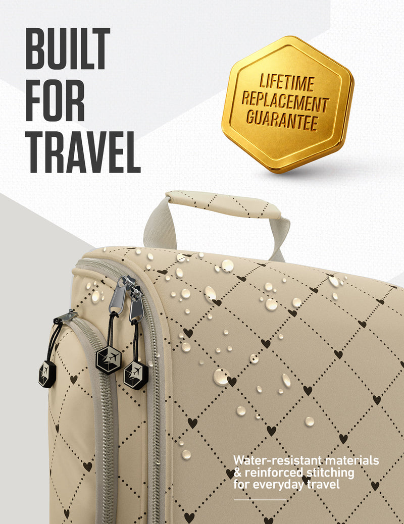 Load image into Gallery viewer, Hanging Travel Toiletry Bag
