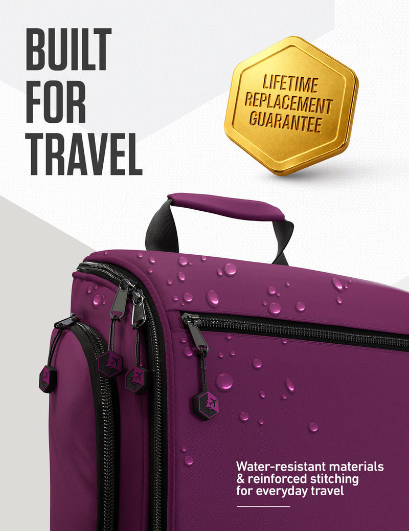 Load image into Gallery viewer, Hanging Travel Toiletry Bag
