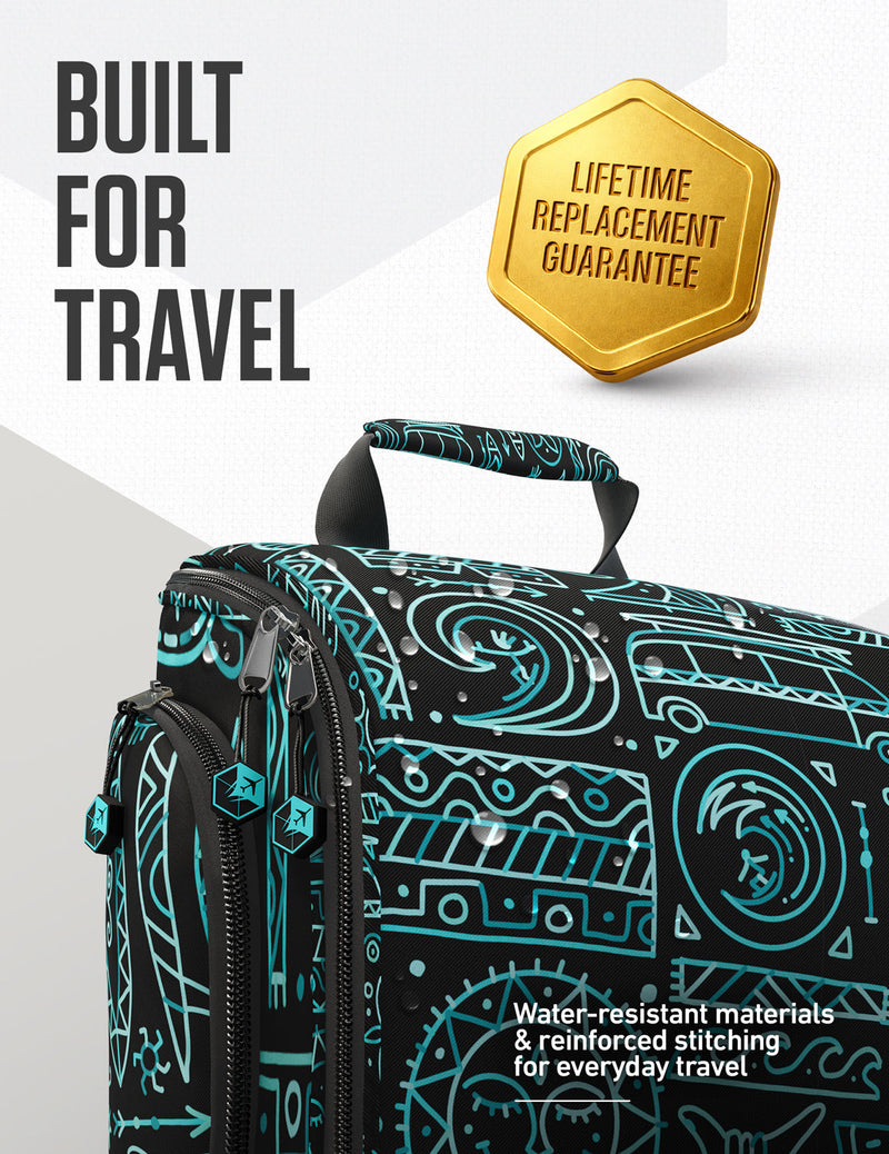 Load image into Gallery viewer, Hanging Travel Toiletry Bag
