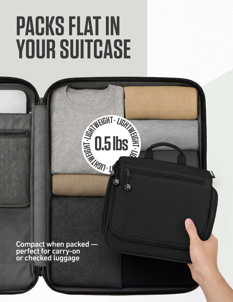 Load image into Gallery viewer, Hanging Travel Toiletry Bag
