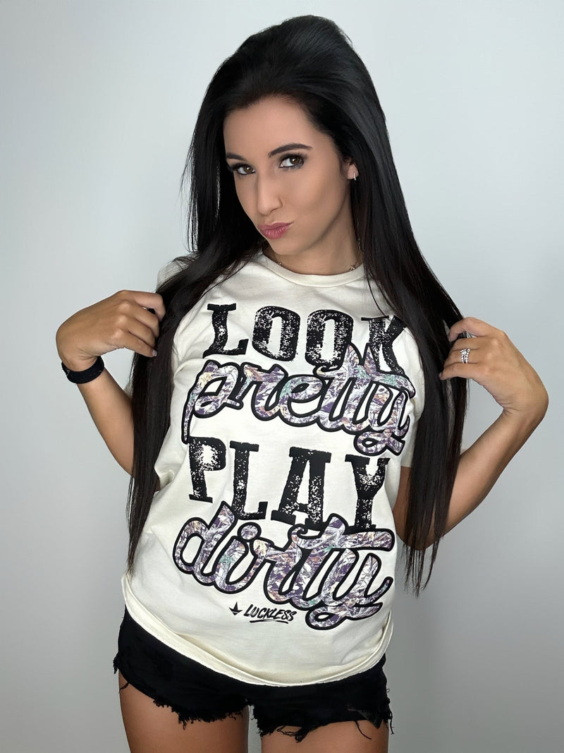 Load image into Gallery viewer, Look Pretty Play Dirty Faded Camo
