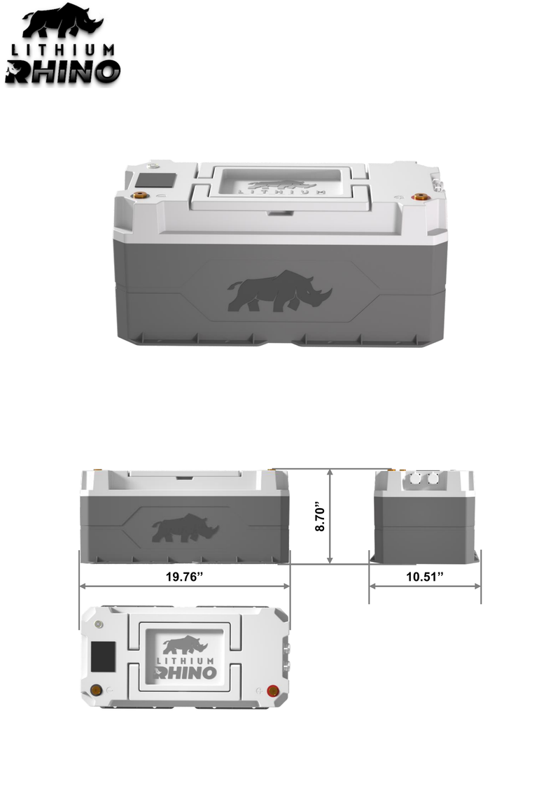 Load image into Gallery viewer, 12V 392Ah Lithium Rhino Marine LiFePO4 IP67 Conversion Kit
