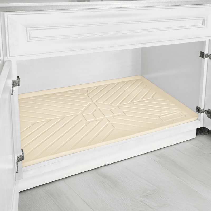 Load image into Gallery viewer, SMARTLINER HOME™ Under Sink Cabinet Bathroom Mats Compatible With Standard Bathroom Cabinets 19.5&quot; x 34.5&quot;
