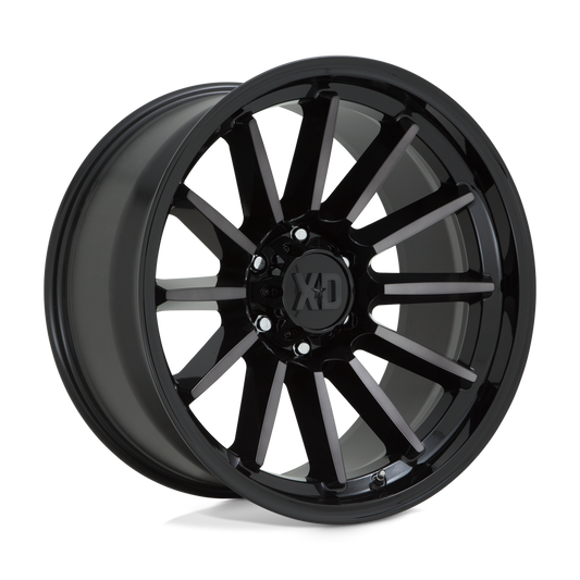 Xd Xd855 Luxe Gloss Black Machined With Gray Tint