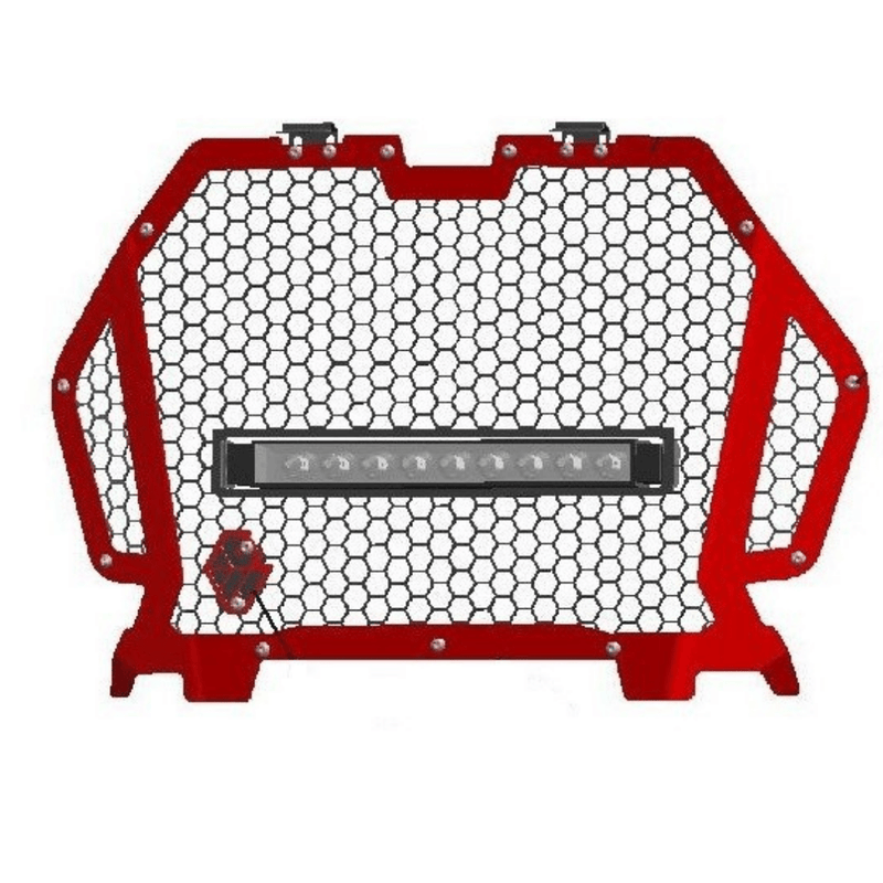 Load image into Gallery viewer, L&amp;W Fab Custom Grill with Light Bar for RZR Turbo S / XP 1000 / Turbo
