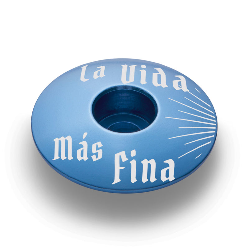 Load image into Gallery viewer, La Vida Más Fina - Bicycle Headset Cap
