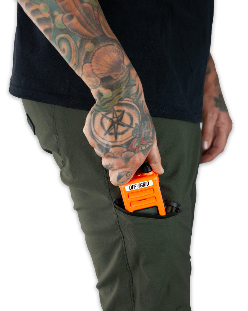 Load image into Gallery viewer, Lancer Taper Fit Pant - Dk Army
