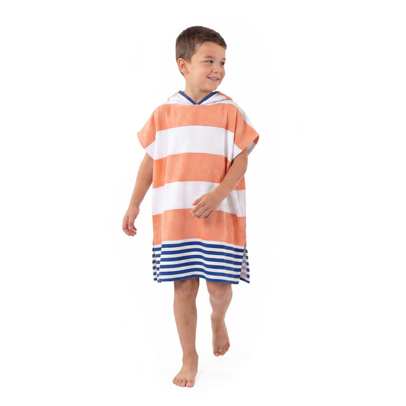 Load image into Gallery viewer, Landon Kids Turkish Cotton Poncho
