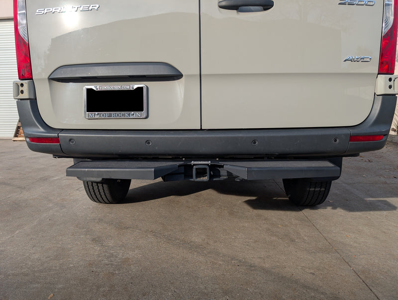 Load image into Gallery viewer, Mercedes Sprinter Rear XL Plateau Step

