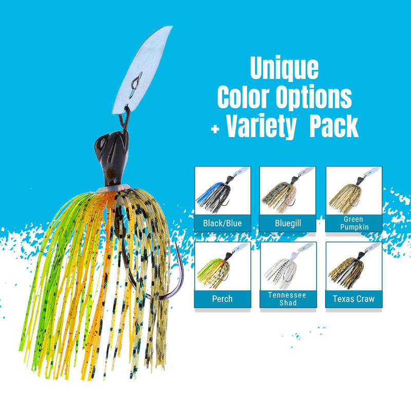 Load image into Gallery viewer, Reaction Tackle Lead Breaker Jigs- 3-Pack; Durable Fishing Jigs for Freshwater &amp; Saltwater
