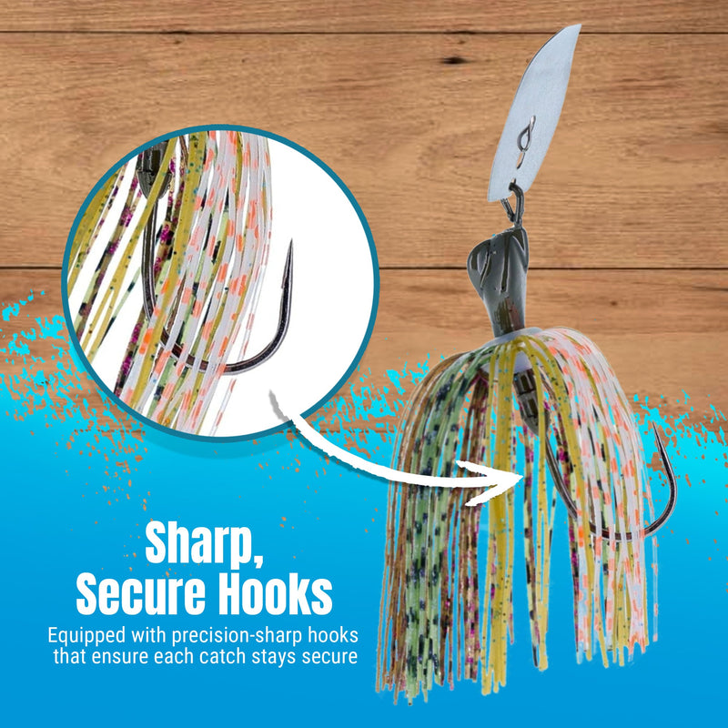 Load image into Gallery viewer, Reaction Tackle Lead Breaker Jigs- 3-Pack; Durable Fishing Jigs for Freshwater &amp; Saltwater
