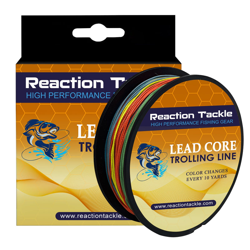 Load image into Gallery viewer, Reaction Tackle Lead Core Metered Trolling Braided Line
