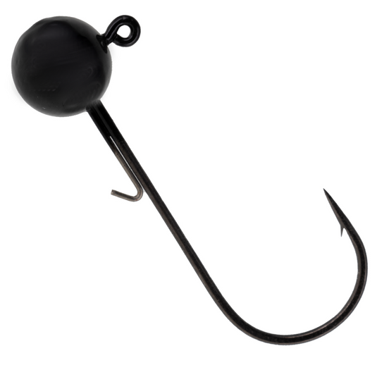 Reaction Tackle Lead Ball Jigs (10-Pack) – Premium Round Jig Heads for Stick Baits
