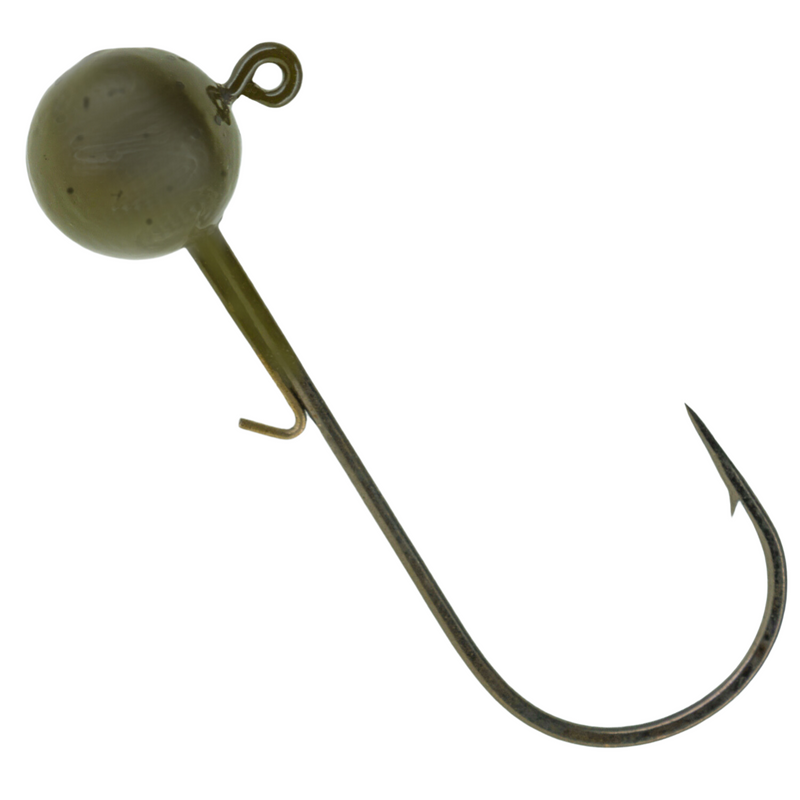 Load image into Gallery viewer, Reaction Tackle Lead Ball Jigs (10-Pack) – Premium Round Jig Heads for Stick Baits
