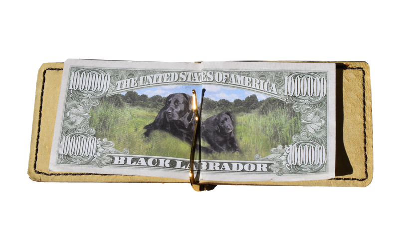 Load image into Gallery viewer, Leather Money Clip and Cardholder
