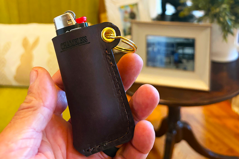 Load image into Gallery viewer, Leather Lighter Holder
