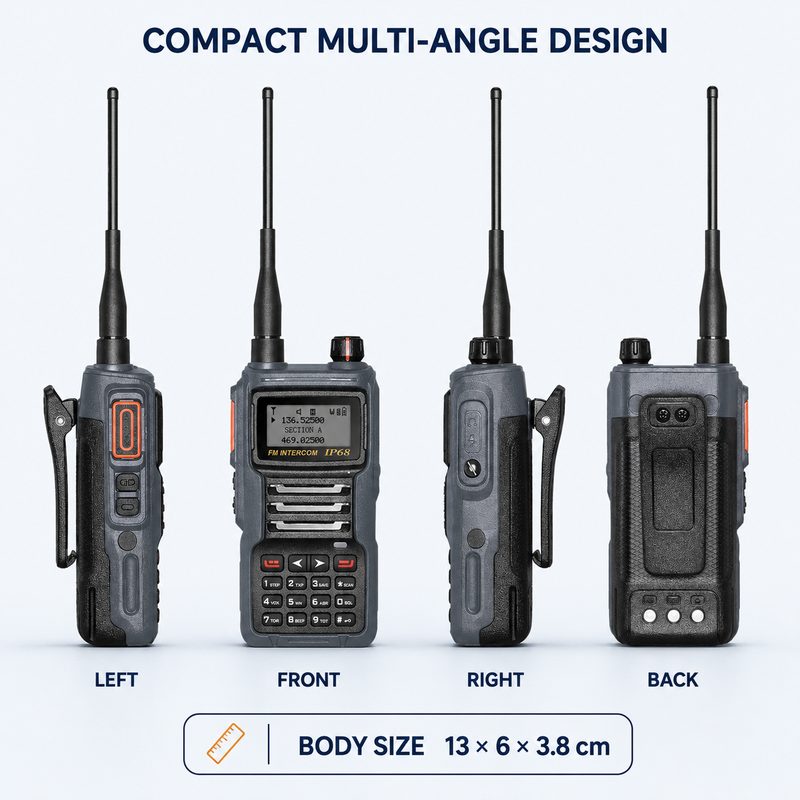 Load image into Gallery viewer, RUYAGE UV8D IP68 Waterproof 6 Band Walkie Talkie

