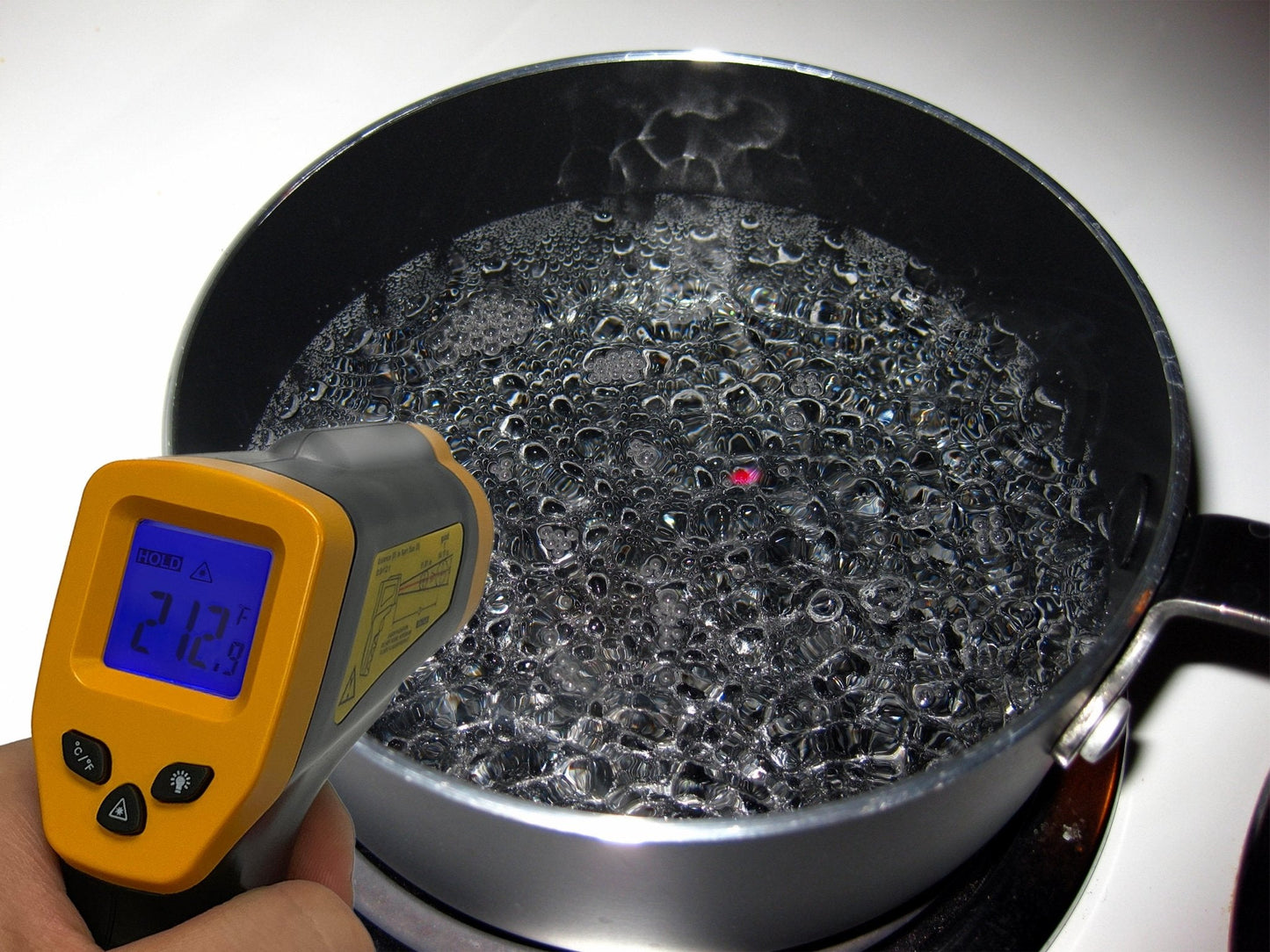 Infrared Thermometer Gun for Pizza Oven, Grill, Meat, Griddle, HVAC, Engine | -58°F to 1022°F Range