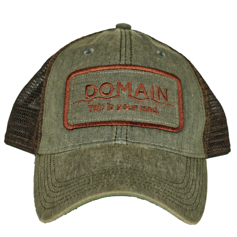 Load image into Gallery viewer, Domain Legacy Greaser Trucker Hat
