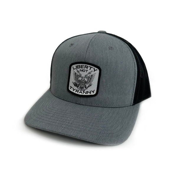 Load image into Gallery viewer, Liberty Not Tyranny Woven Patch Hat
